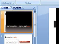 Kā izdzēst slaidu no PowerPoint 2007 prezentācijas