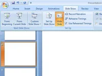 Kako dodati stran z dodatnimi opombami za diapozitiv PowerPoint 2007