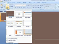 Kā PowerPoint 2007 prezentācijai pievienot jaunu slaidu