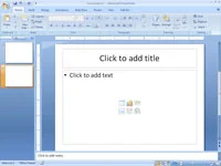 Kā prezentācijai pievienot jaunu PowerPoint 2007 slaidu ar diagrammu