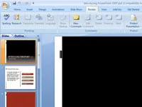 Kā tulkot tekstu programmā PowerPoint 2007