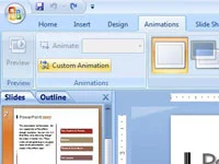 Kā noteikt laiku jūsu PowerPoint 2007 animācijām