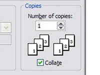 Kā lietot PowerPoint 2007 drukāšanas dialoglodziņu