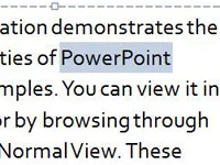 Kā pievienot krāsu PowerPoint 2007 tekstam