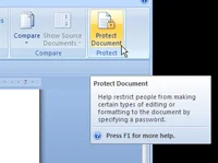Kā aizsargāt savu Word 2007 dokumentu
