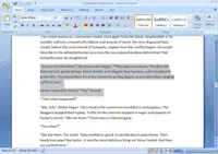 Kā izvēlēties printeri programmā Word 2007