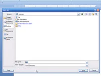 Kā saglabāt kā citu teksta formātu programmā Word 2007