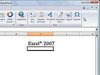 Како уметнути симболе и посебне знакове у Екцел 2007