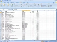 Сортирање Екцел 2007 података у једној колони