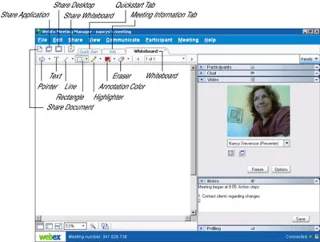 WebEx webes találkozók a LuckyTemplates csalólaphoz