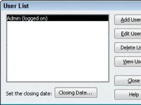 Как да настроите допълнителни потребители в QuickBooks 2011