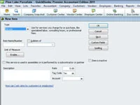 Как да добавите елементи към вашия списък с елементи на QuickBooks 2011