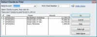 Hogyan írjunk csekket a QuickBooks 2011 segítségével