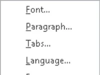 Kā atrast tekstu programmā Word 2010, pamatojoties uz formatējumu