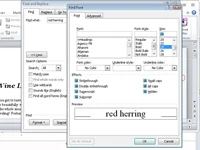 Kā atrast tekstu programmā Word 2010, pamatojoties uz formatējumu