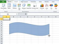 Sådan indsætter du figurer i et Excel 2010-regneark