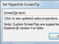 Kā Excel 2010 darbgrāmatā ievietot hipersaiti uz citu šūnu