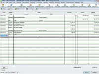 A regisztrációs tranzakciók rögzítése a QuickBooks 2010-ben