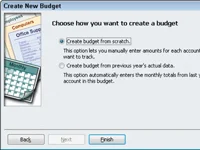 Hogyan készítsünk költségvetést a QuickBooks 2010-ben