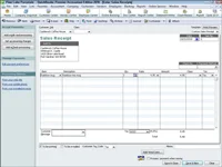 Értékesítési bizonylat rögzítése a QuickBooks 2010 segítségével