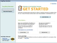 A QuickBooks 2010 EasySetup használata