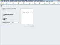 A QuickBooks 2010 számlatáblázatának összeállítása