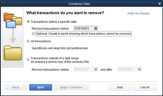 Mit jelent a QuickBooks vállalati fájlok tömörítése?