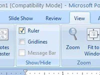 Πώς να ορίσετε καρτέλες και εσοχές στο PowerPoint 2007