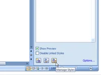 Kā pārvaldīt savus stilus programmā Word 2007