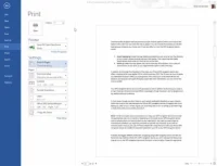Kā izdrukāt noteiktu lapu programmā Word 2013