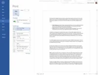Kā izdrukāt noteiktu lapu programmā Word 2013