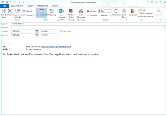 How to Add a New Appointment to Your Outlook 2013 Calendar