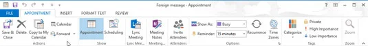 How to Add a New Appointment to Your Outlook 2013 Calendar