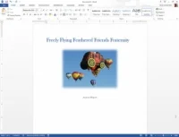 Kā manuāli izveidot titullapu programmā Word 2013