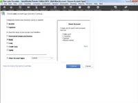 A QuickBooks 2013 számladiagramok listájának beállítása