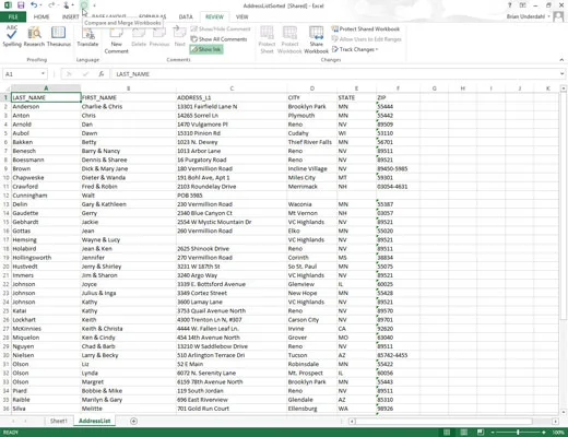 How to Merge Changes from Different Excel 2013 Users