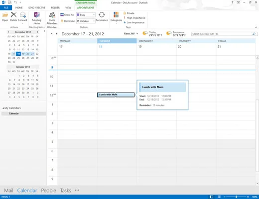 Ātrs un vienkāršs veids, kā ievadīt tikšanās programmā Outlook 2013