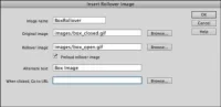 Hvordan lage rollovers i Adobe Dreamweaver CS6