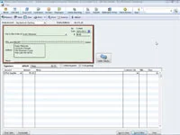 A csekk rögzítése és nyomtatása a QuickBooks 2012-ben
