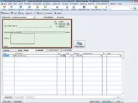 A csekk rögzítése és nyomtatása a QuickBooks 2012-ben