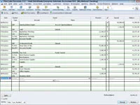 Rögzítse a regisztrációs tranzakciókat a QuickBooks 2012-ben