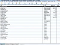 A QuickBooks 2012 számladiagramok listájának beállítása
