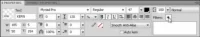 Slik legger du til teksteffekter i Adobe Fireworks Creative Suite 5