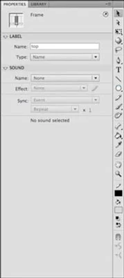 Slik bruker du rammeetiketter i Flash CS5