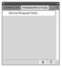 Oppretting av avsnittsstil i Adobe CS5 Illustrator