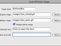 Image Rollovers i Adobe CS5 Dreamweaver