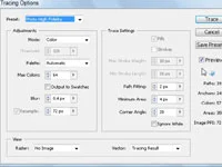 Adobe CS5 Illustrator Live Trace-funksjon
