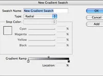 Színátmenetek hozzáadása az InDesign CS5 alakzatokhoz