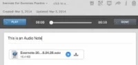 Снимите гласовну белешку на Еверноте-у за Мац