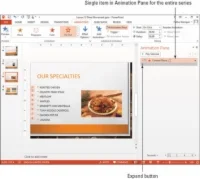 Kā izveidot izejas animācijas programmā PowerPoint 2013
